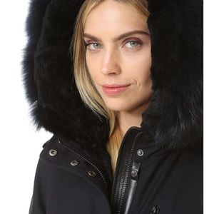 Mackage Rena D (RARE) all black parka